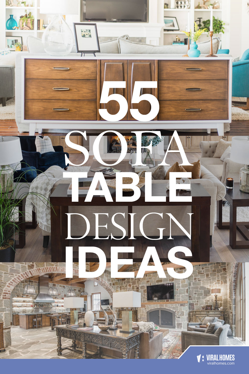 55 Classy Sofa Table Designs For The Living Room Viral Homes