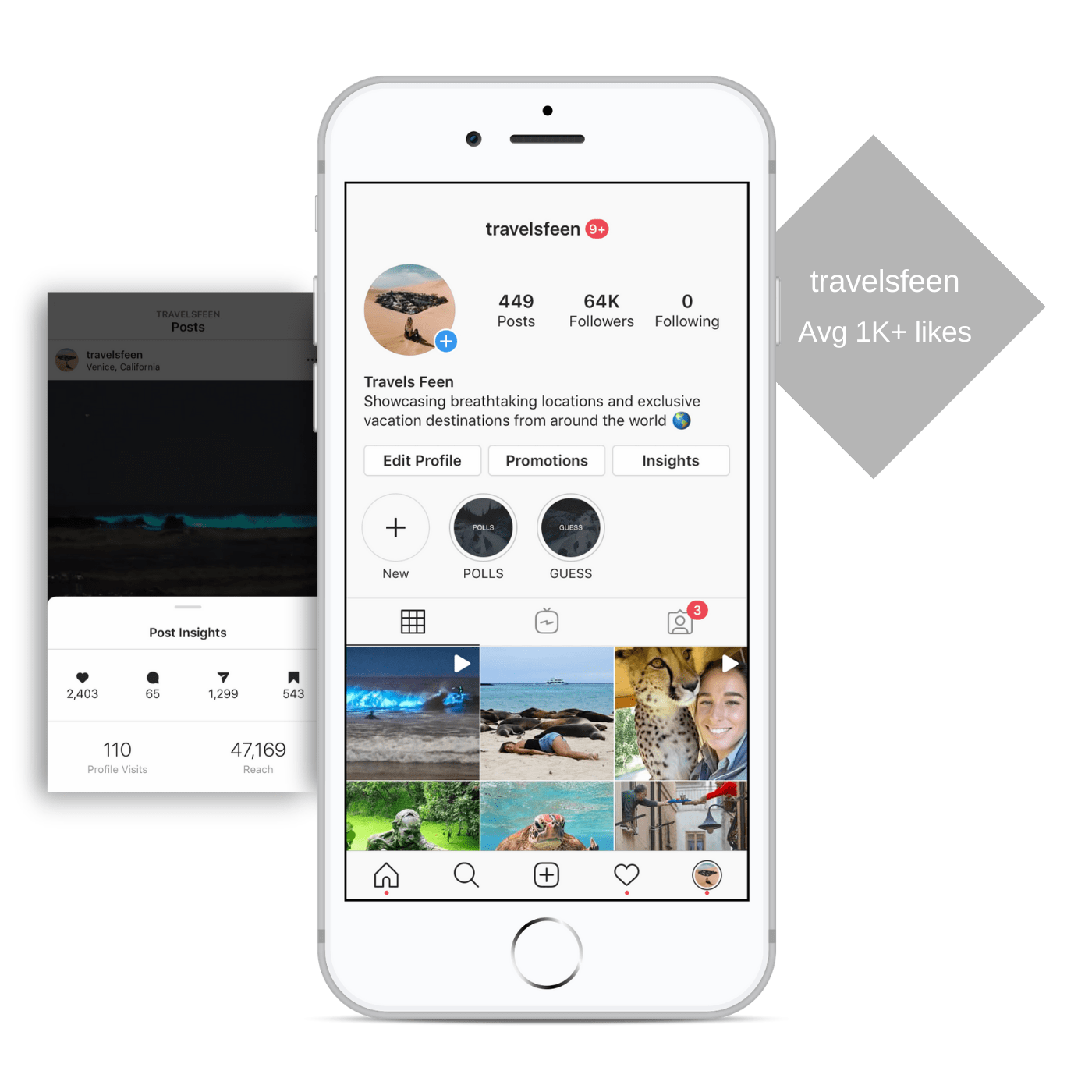 64K (Travel) Instagram Account For Sale Viral Instas