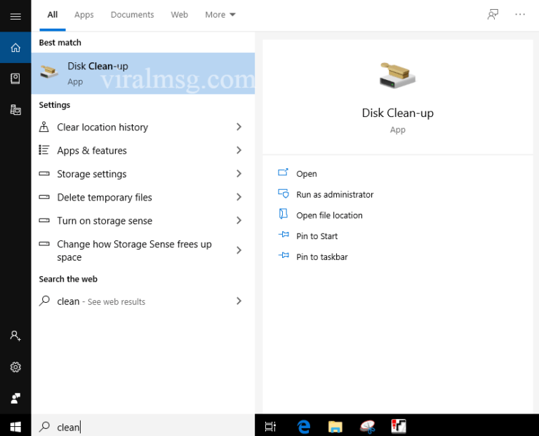 How to resolve Disk space full issue in Windows 10 Technology is everything you need
