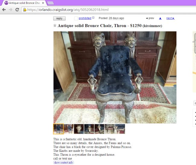 27 Of The Strangest, Most Disturbing Things Ever Found On Craigslist