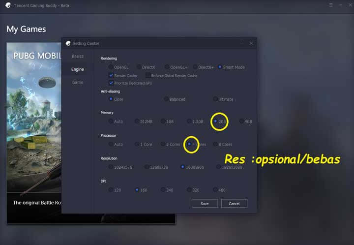 Cara Bermain FF di PC, Tencent Gaming Buddy FF 2020
