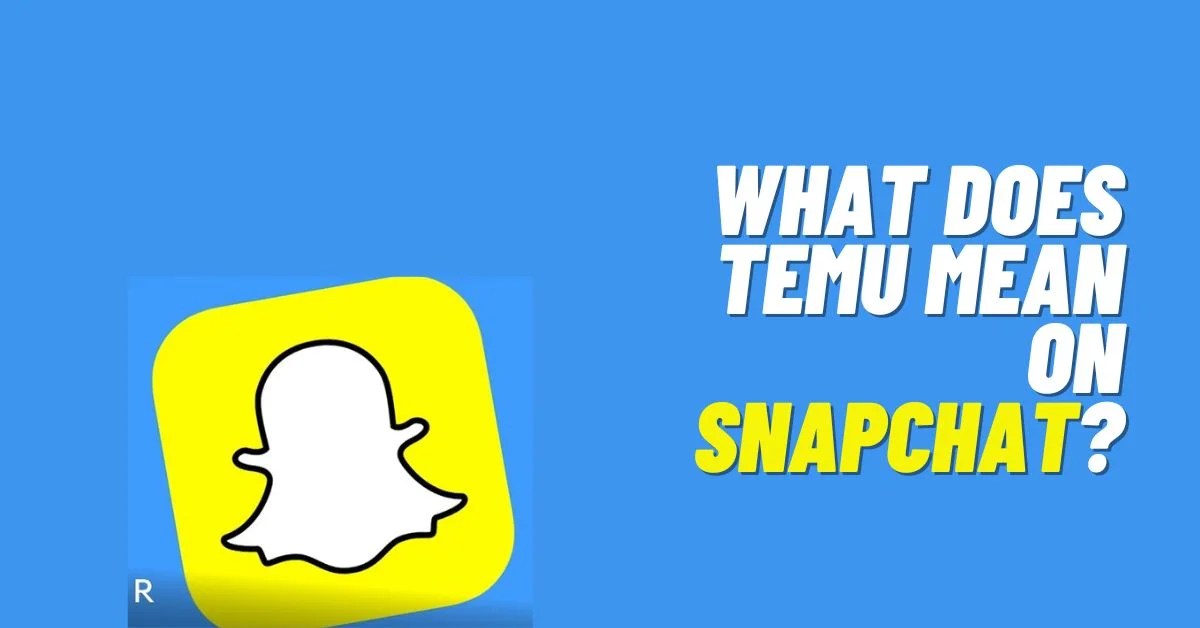 What Does Temu Mean on Snapchat? [2024] ViralTalky