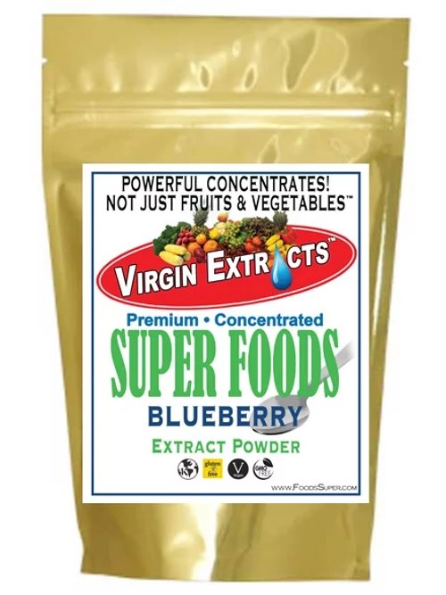 Virgin Extracts SuperFoods Blueberry Extract Powder FREE SHIPPING