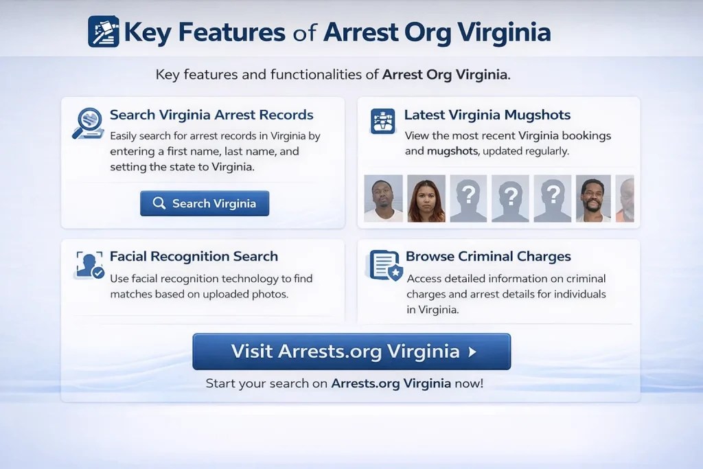 VA Quick Search for Virginia Arrest Records