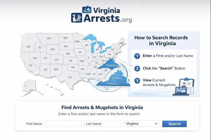 VA Quick Search for Virginia Arrest Records