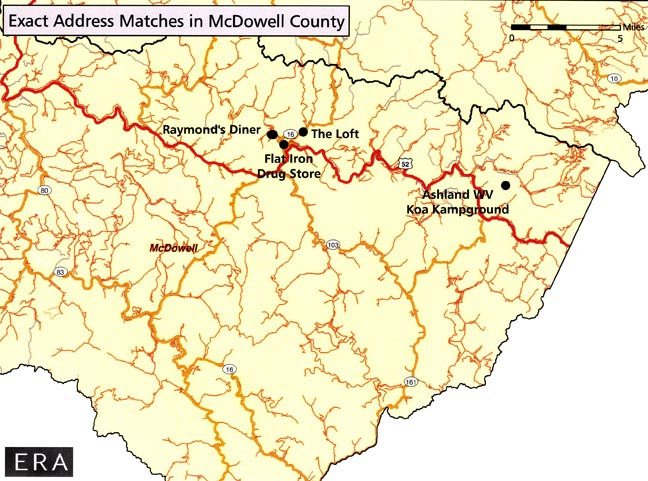 Map Of Mcdowell County West Virginia Map Of Mcdowell County West Virginia