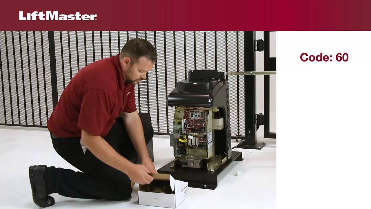 Error Code 60: Troubleshooting Gate Entrapment Protection | LiftMaster