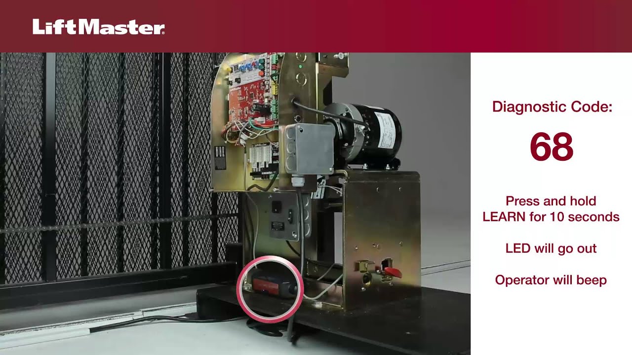 Error Code 68 – Electric Gate Troubleshooting | LiftMaster 804-299-4472