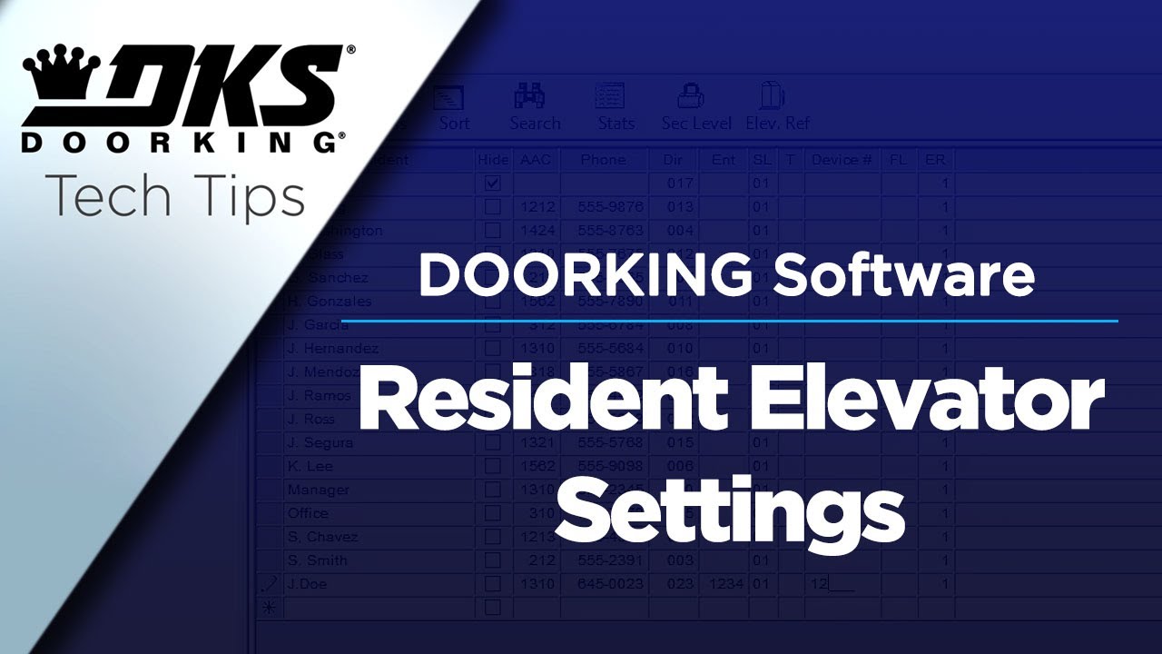 DKS Tech Tips DoorKing 32 Remote Account Manager Software