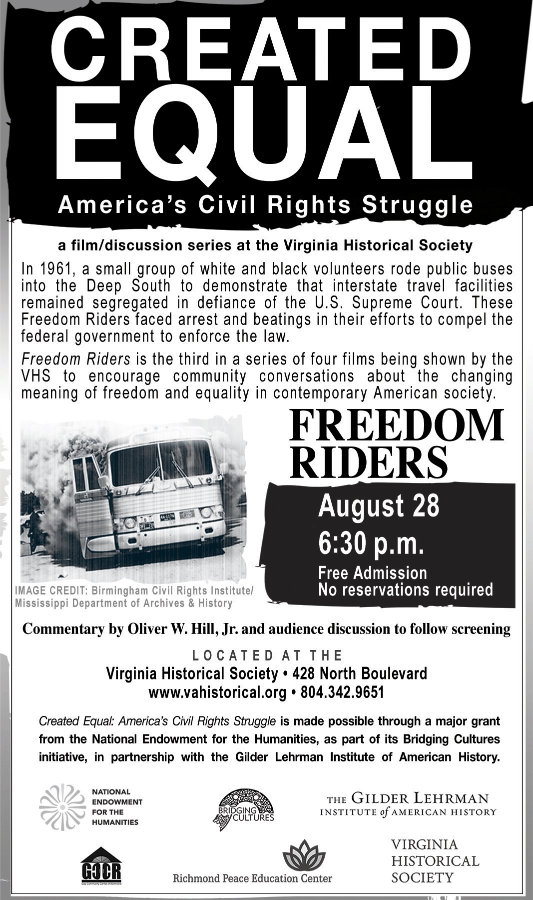 Freedom Riders Virginia Museum of History & Culture