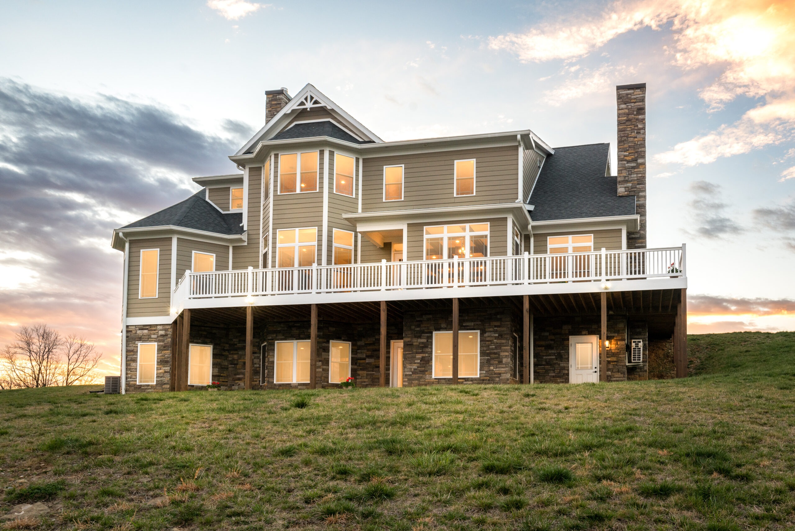 Brand New Custom Home in Fishersville Mountain Views from Every