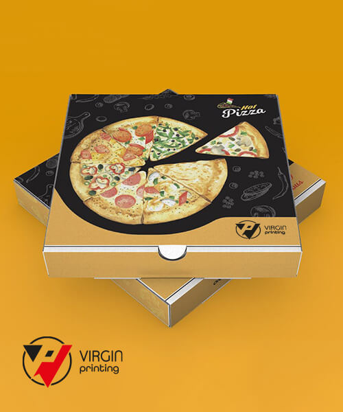 Cardboard Pizza Boxes —
