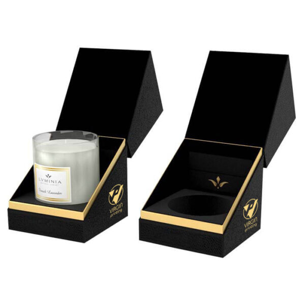 Candle Boxes — Custom Printed Candle Packaging Boxes Wholesale — VIRGIN