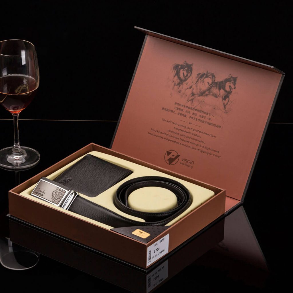 Belt Rigid Boxes — Custom Printing Belt Rigid Packaging Boxes Wholesale