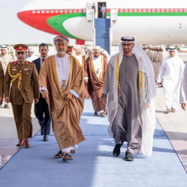 HM Sultan Haitham bin Tarik Arrives in Abu Dhabi Virgin Radio Oman