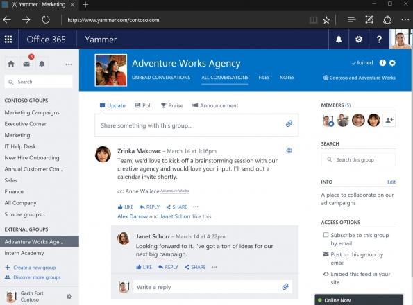 Yammer что это за программа такая?