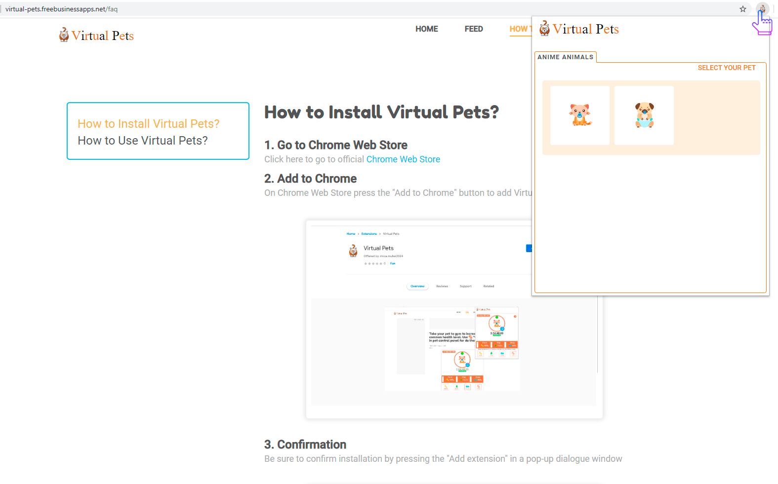 FAQ Virtual Pets