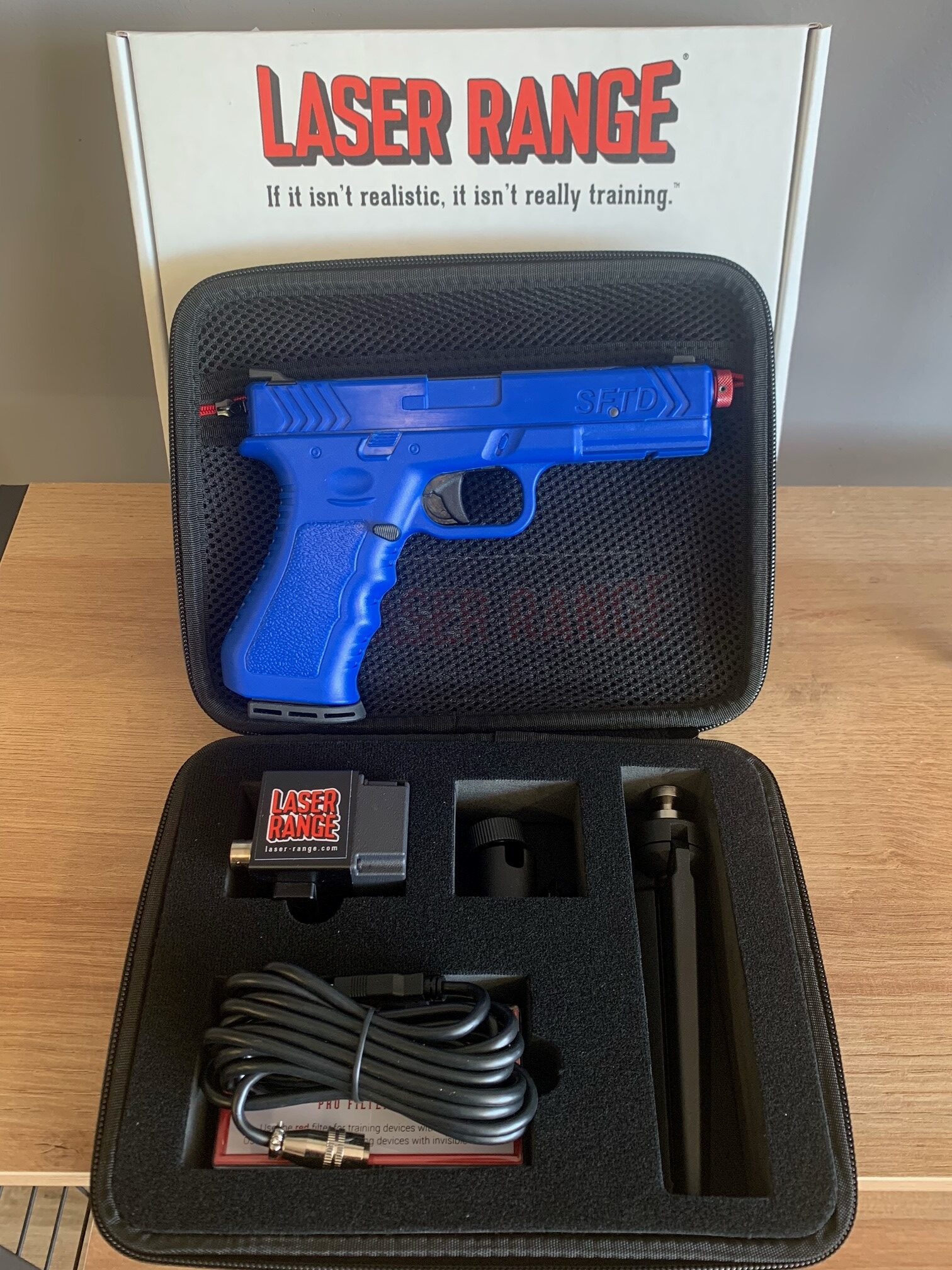 LASER RANGE RANGE FOR YOUR OWN HOME Includes a Smart Firearms SF30