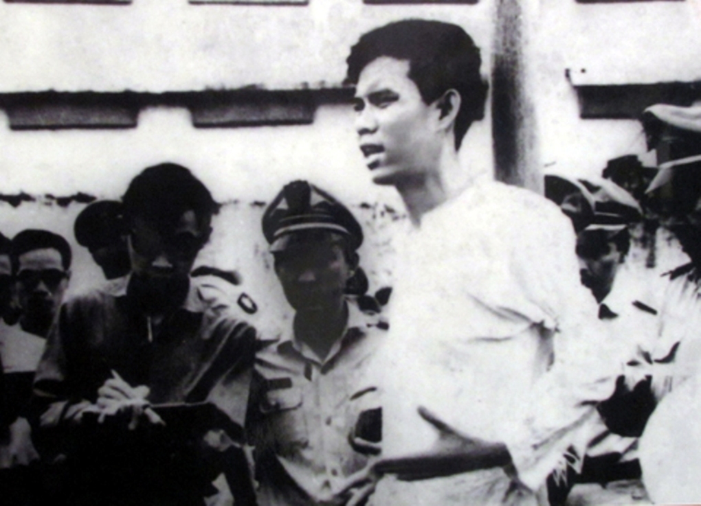 Hero Nguyen Van Troi at the Saigon Execution Site on October 15 1964