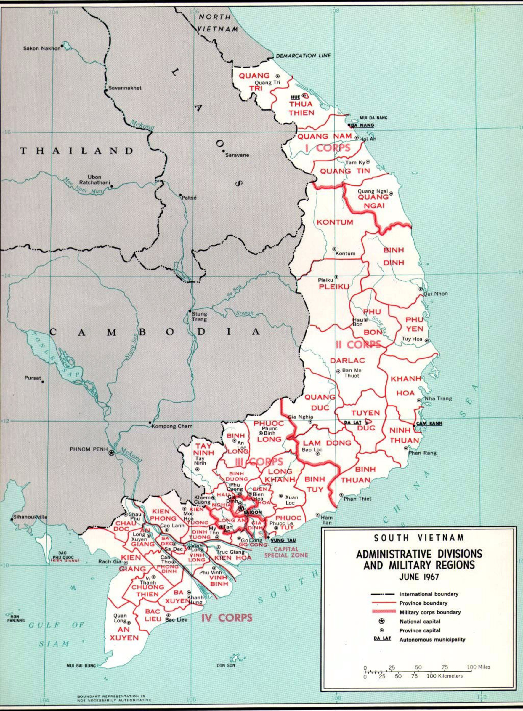 Sa Dec Vietnam Map South Vietnam. Administrative divisions and military regions Virtual