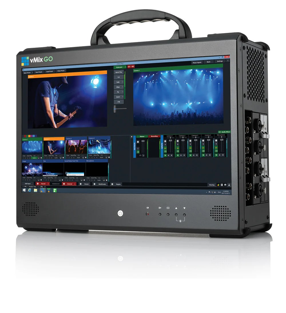 Real Time Green Screen / Facebook Live Streaming in vMIX Virtual Set Lab