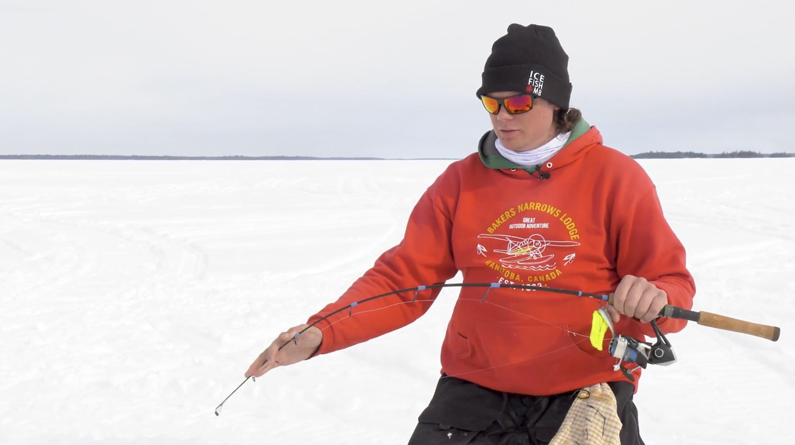 Ice Fishing Setup for Lake Trout Virtual Angling