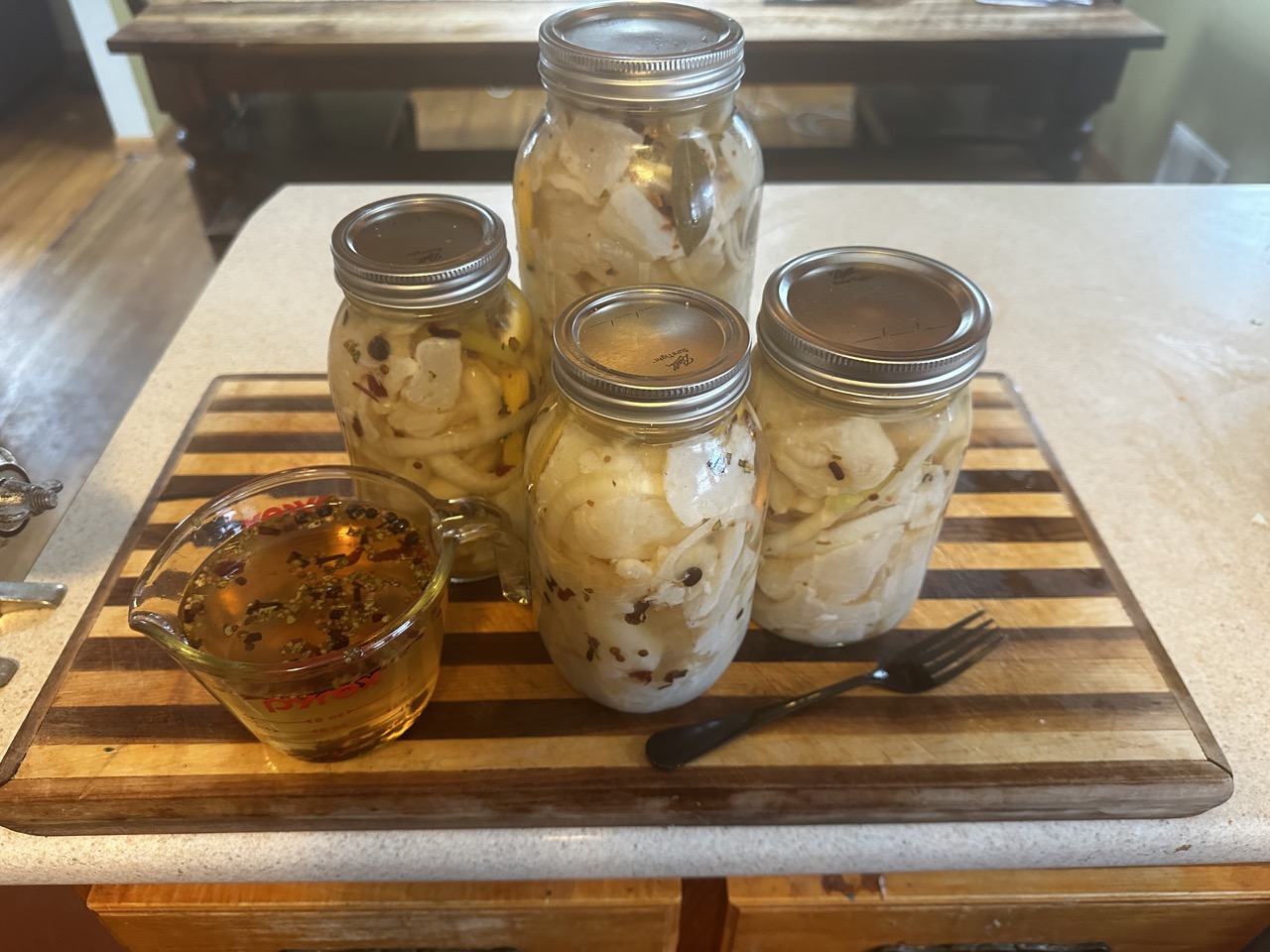 Recipe Simple Holiday Pickled Pike Virtual Angling