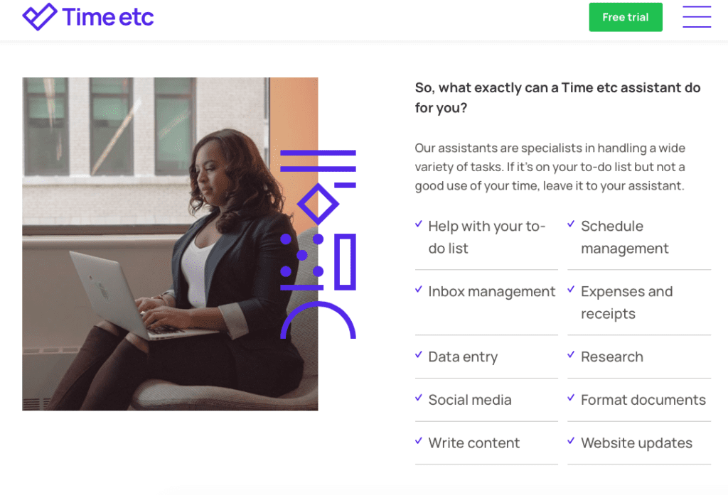 Time Etc Comprehensive & Honest Virtual Assistant Review