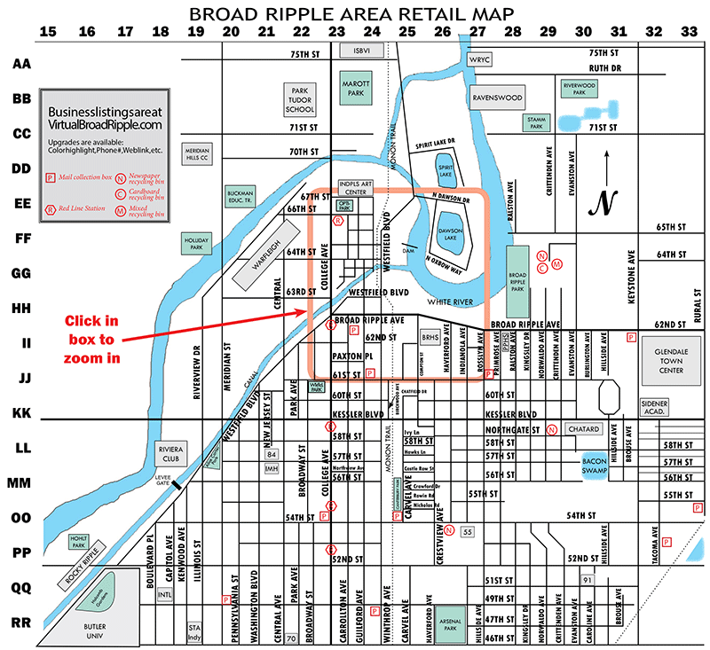 Virtual Broad Ripple Maps