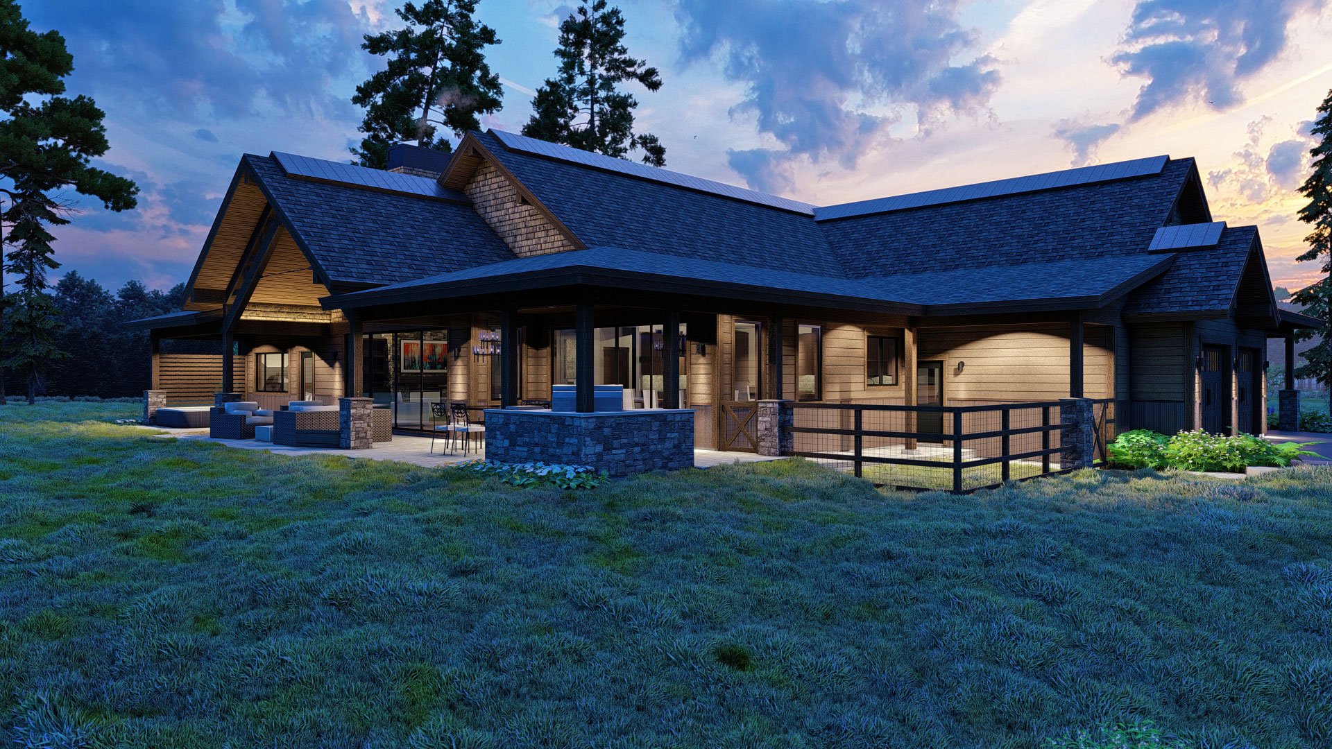 Otter Pond Residence Jug Mountain Ranch Virtual Design Concepts, Inc.