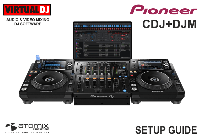 VirtualDJ Hardware Manuals Pioneer DJ Club Setup (CDJ+DJM)