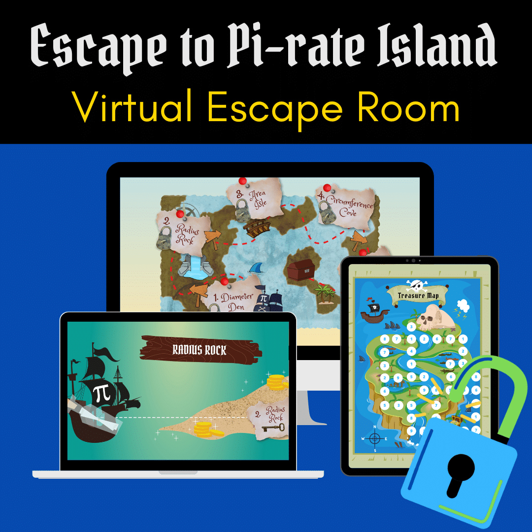 Escape to Pirate Island (Pi Day Escape Room)