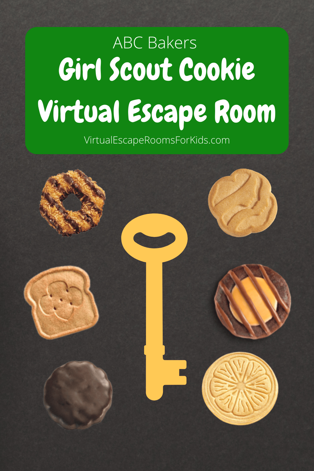 Girl Scout Cookie Virtual Escape Room ABC Bakers Virtual Escape