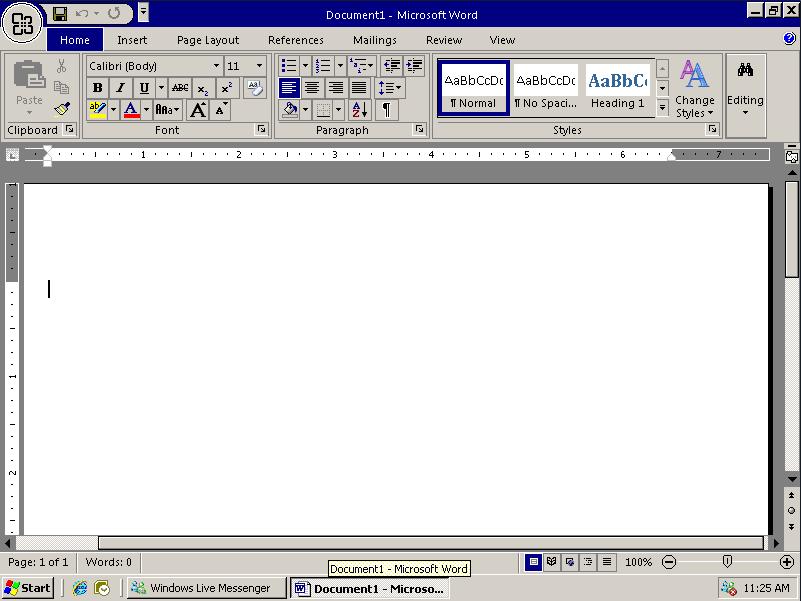 Microsoft Word 2007/2010 Virtually Fun