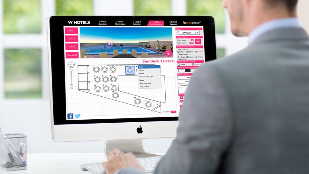 Virtual Planner Virtual Reality 3D Interactive Meeting Planner