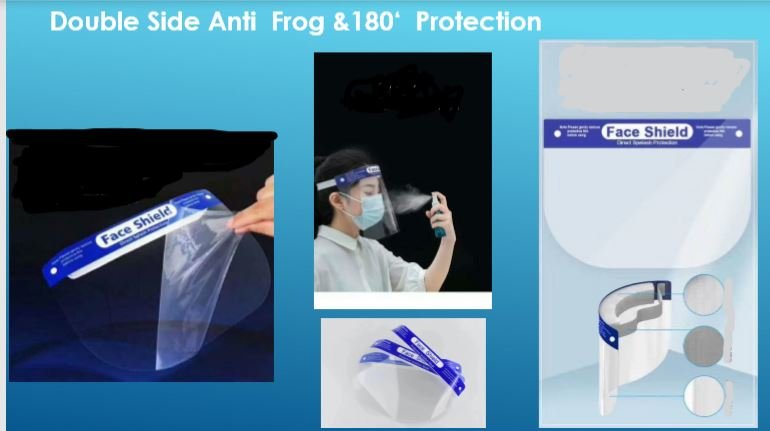 Disposable Face Shield Type 2 Virtual POCT