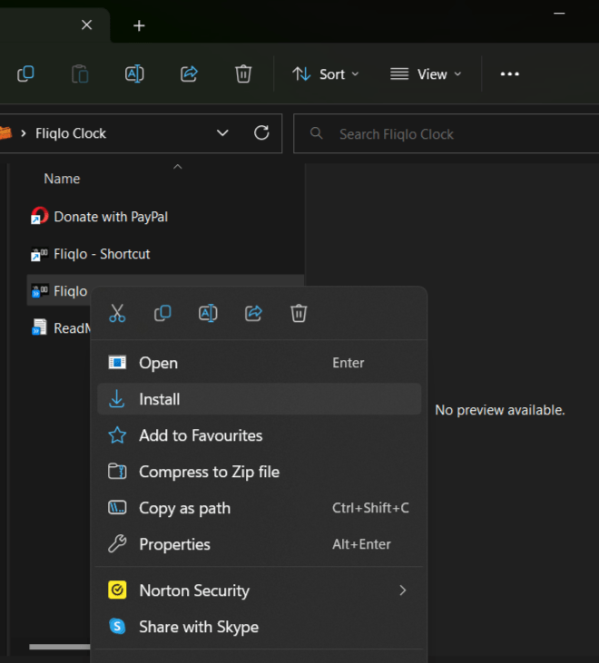 How to install Fliqlo Clock Screensaver › Virtual Precision