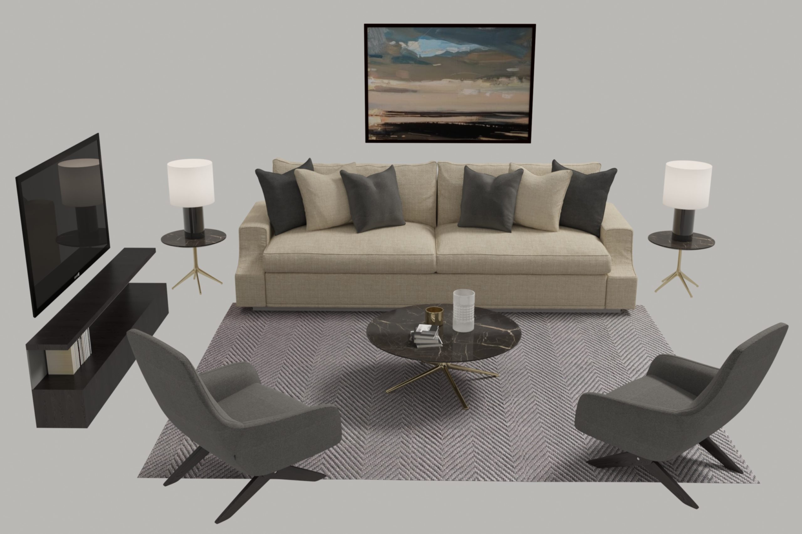 Virtual Staging Furniture
