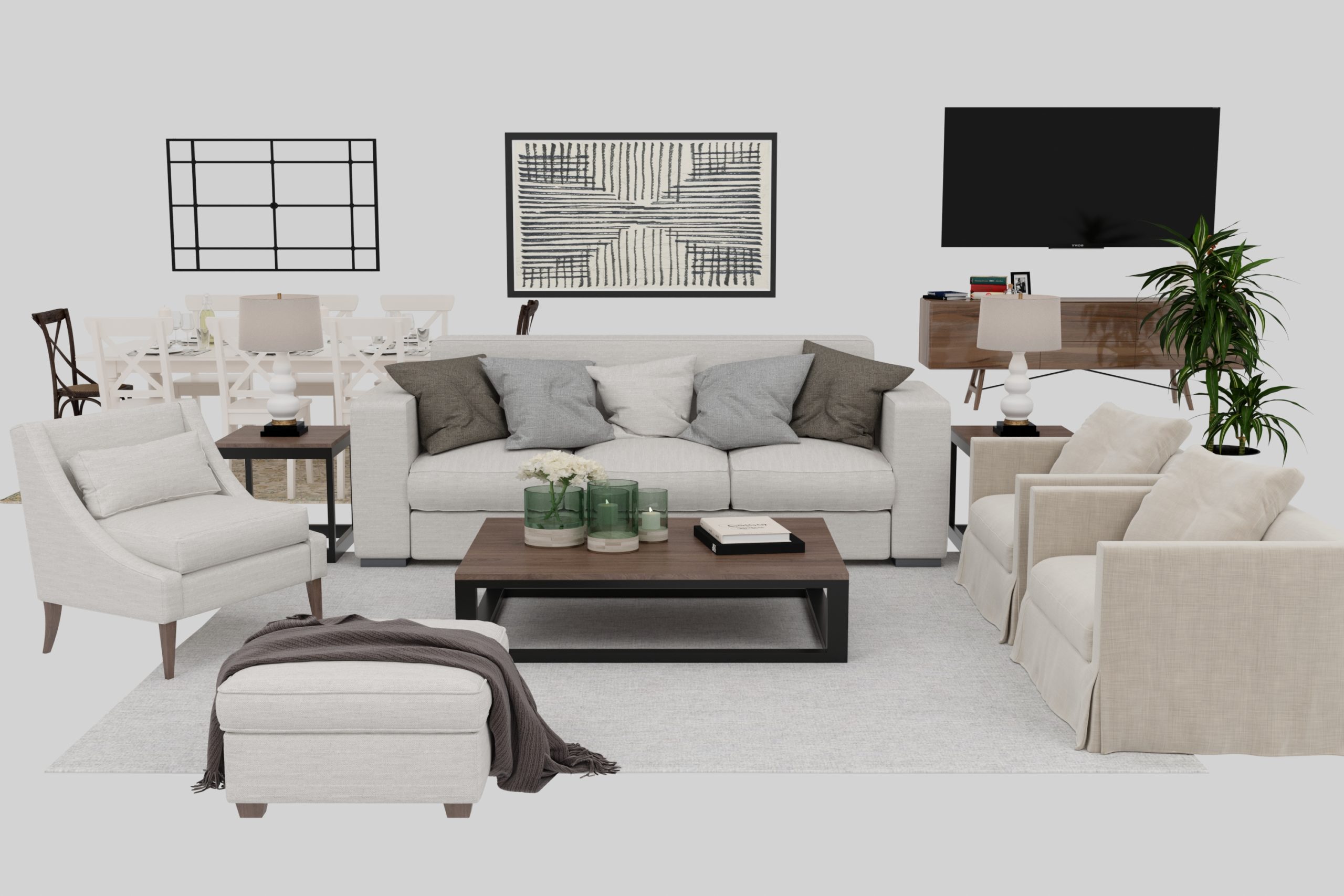 Virtual Staging Furniture