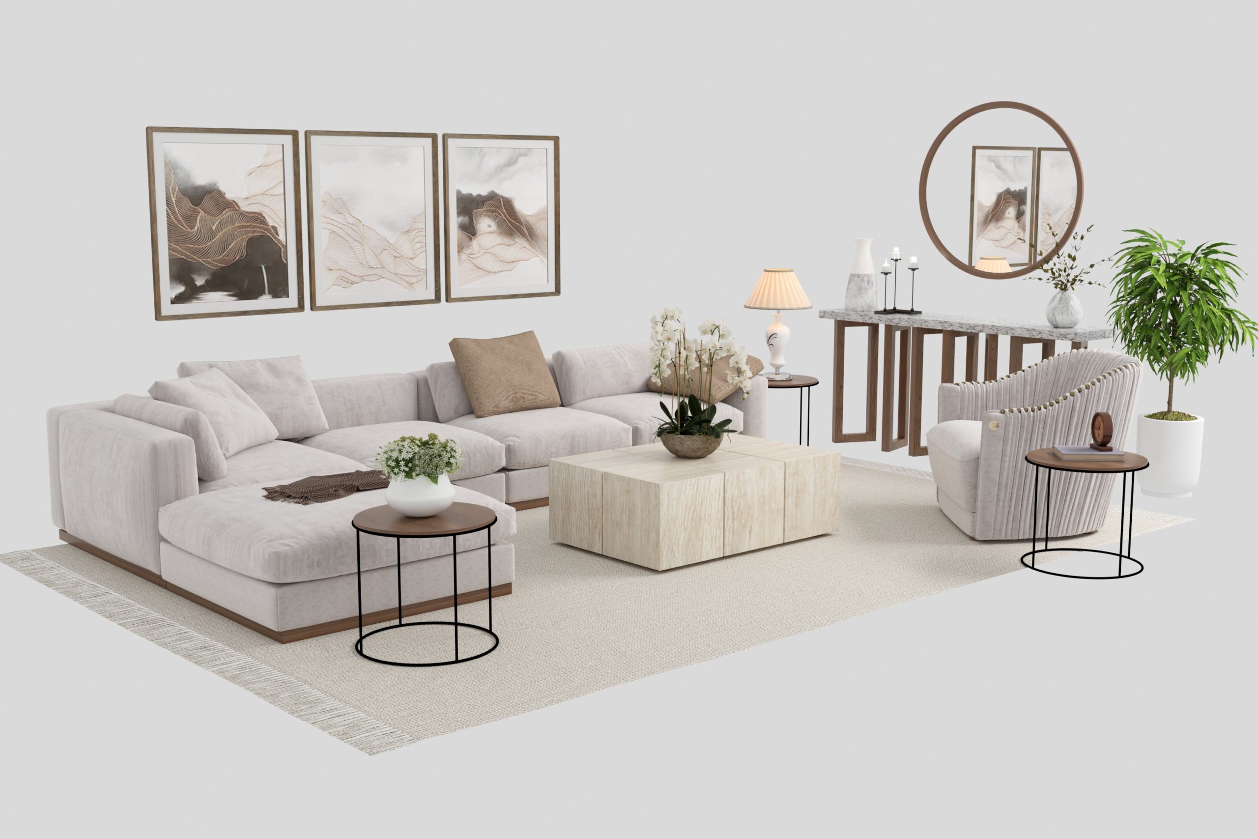 Virtual Staging Furniture