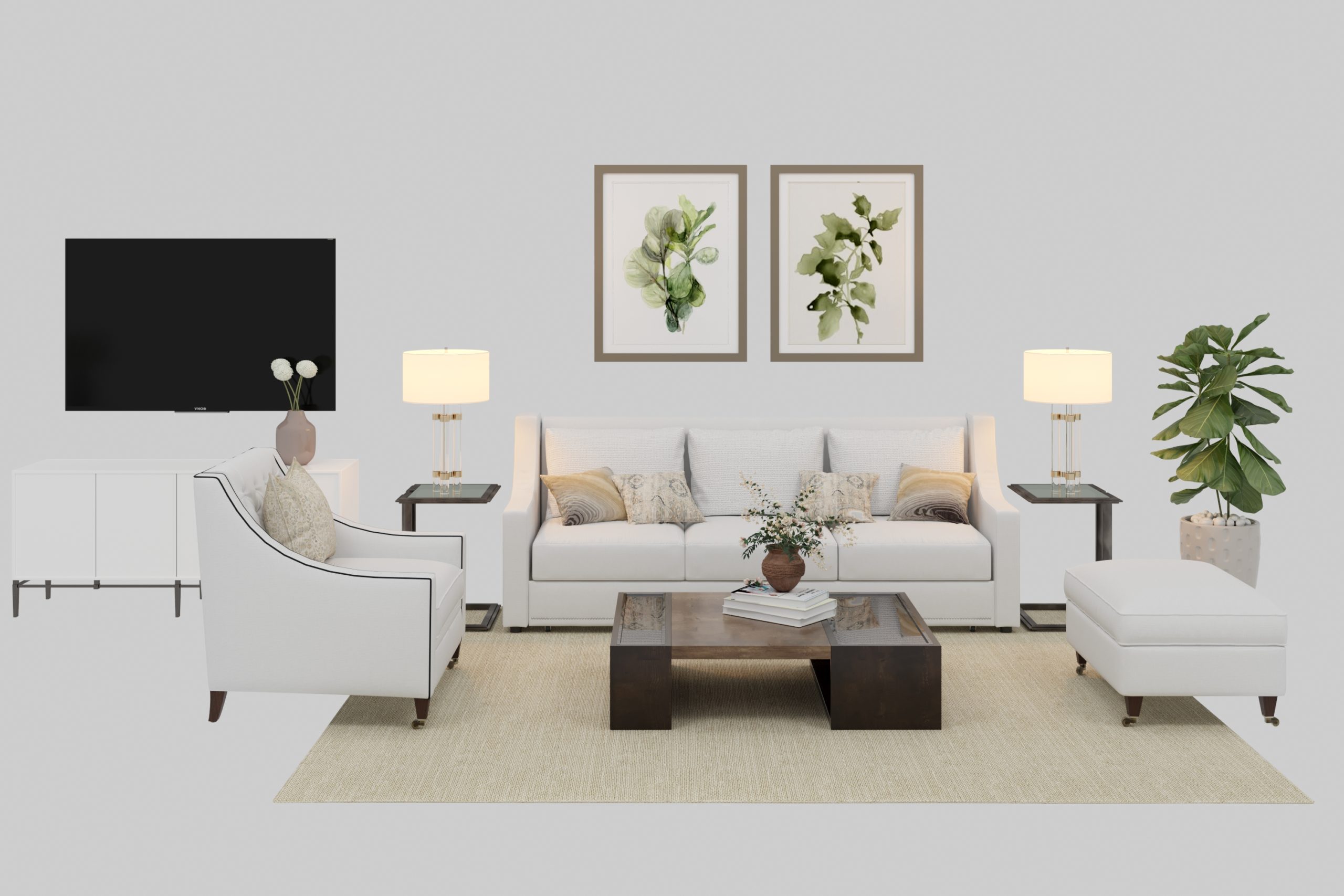 Virtual Staging Furniture
