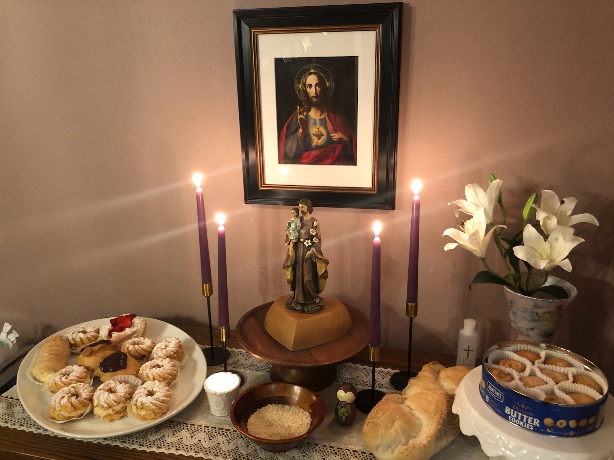 IsabelsHomeAltar2022 The Virtual St. Joseph Altar
