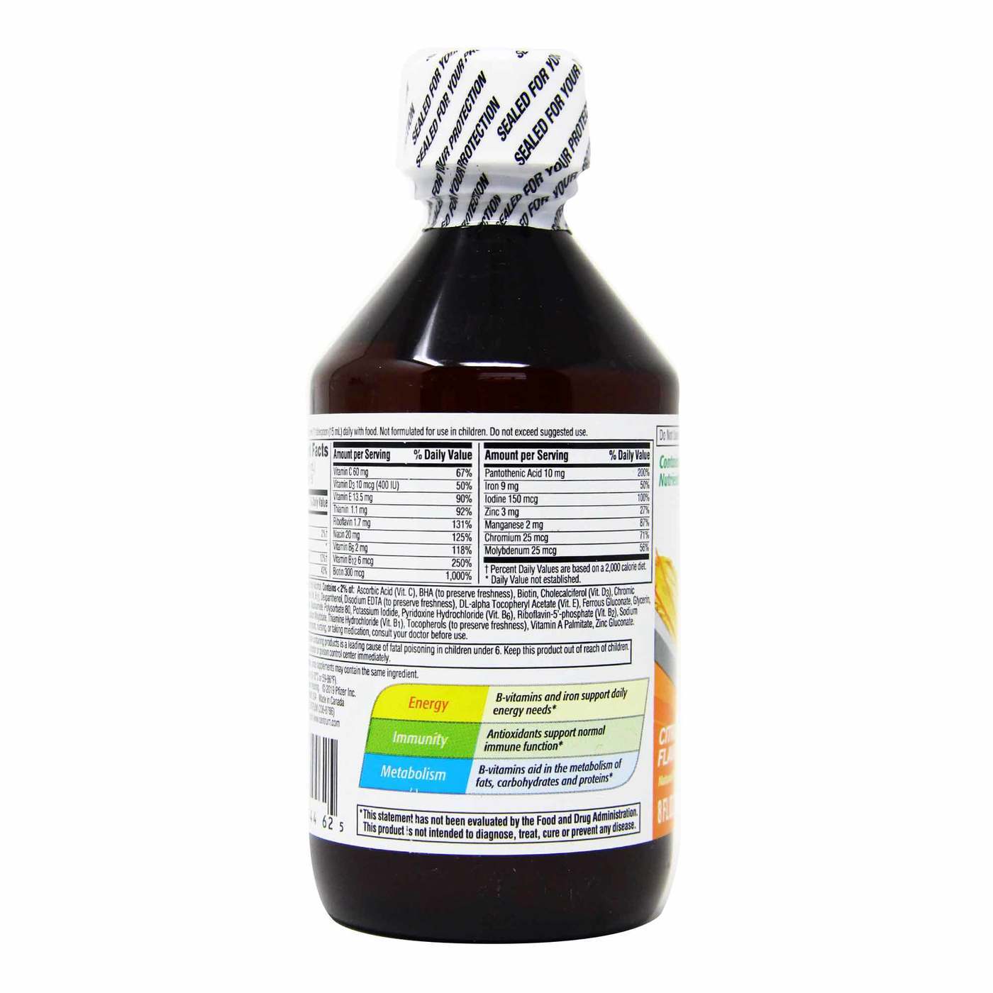 Comprar Centrum, Multivitamínico/Mineral Líquido Adulto, Laranja Com