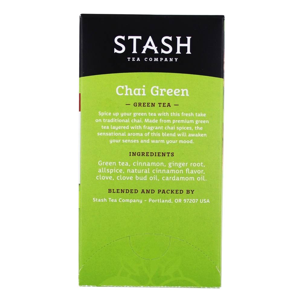 Comprar Chai Green Tea 20 Saquinhos de Chá Stash Tea preço suplemento