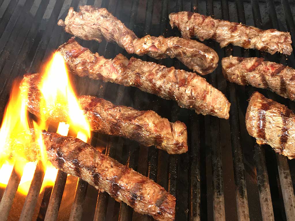 Grilled Ribeye Cap Steaks The Virtual er Gas Grill