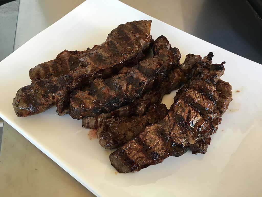Grilled Ribeye Cap Steaks The Virtual er Gas Grill