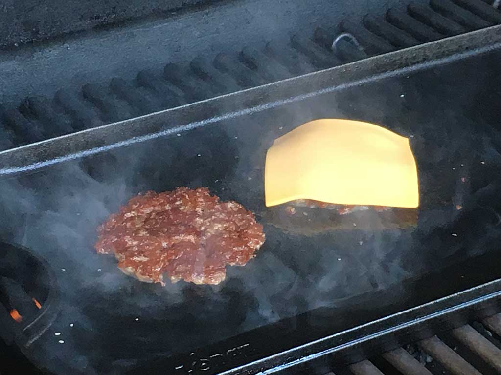 Smashed Burgers On A er Gas Grill The Virtual er Gas Grill
