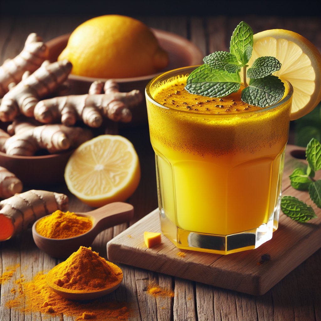 Magnesium Vitamin D Turmeric Ginger Ashwagandha Miracle Drink