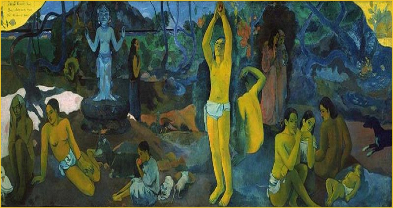 Gauguin DE ONDE VIEMOS? … VÍRUS DA ARTE & CIA Lu Dias Carvalho