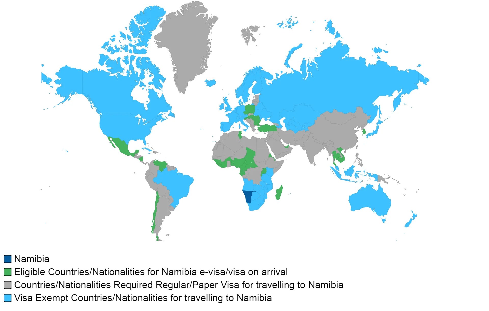 Apply Namibia visa, Namibia Visa Application, Documents required for
